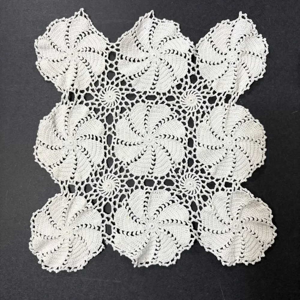 Vintage white doily